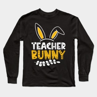 Teacher Bunny Long Sleeve T-Shirt